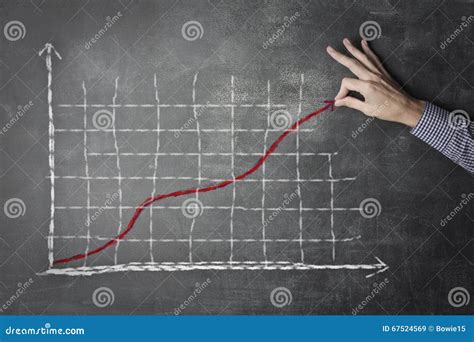 Toradh íomhá ar Increasing Trend Line Graph Animated