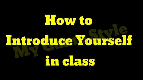 Image result for Introduction in Class