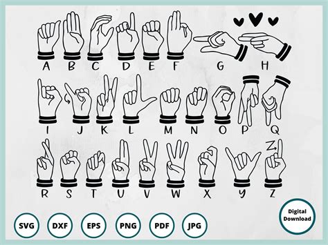 Image result for Sign Language SVG