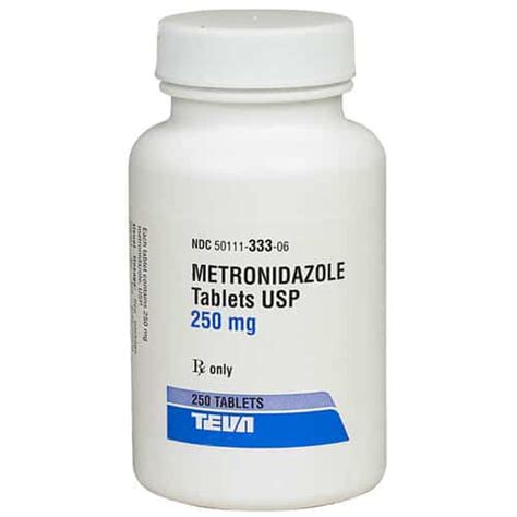 Image result for Metronidazole Tablet