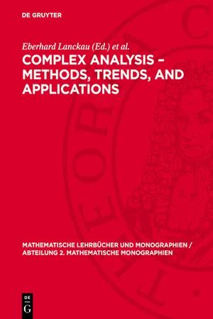 Afbeeldingsresultaten voor Complex Analysis Methods