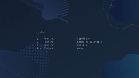 Toradh íomhá ar Background Process in Linux