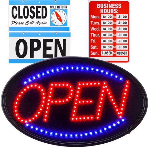 Image result for LED Open Sign Board