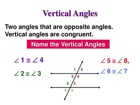 Vertical Angles Lesson に対する画像結果