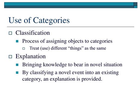 Image result for Categorization Slide