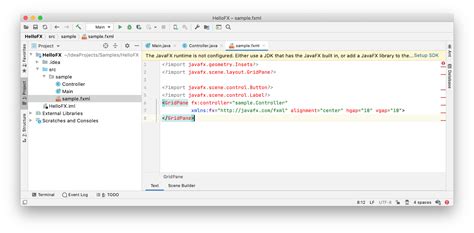 JavaFX Configuration in Eclipse IDE に対する画像結果