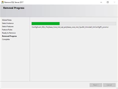 Image result for How to Uninstall SQL Server