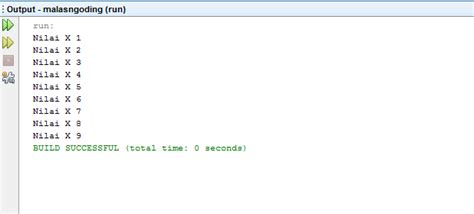 Contoh Kode Program Java Perulangan に対する画像結果