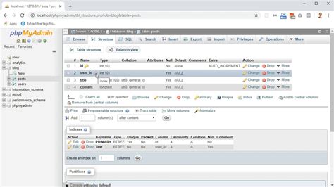 Image result for Foreign Key phpMyAdmin