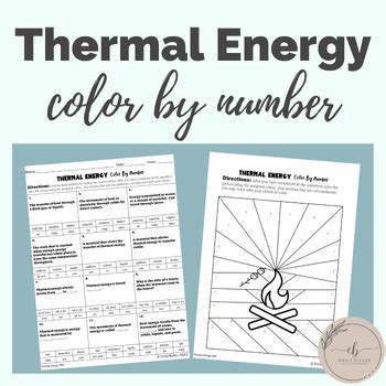 Image result for Heat Transfer Color by Number Answer Key