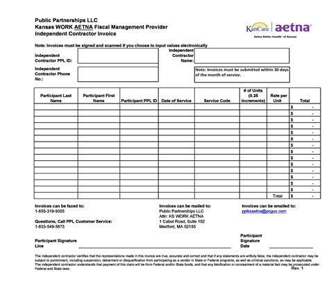 Toradh íomhá ar How to Write a Contractor Invoice