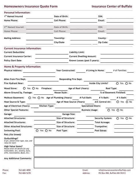 Image result for Auto Insurance Quote Sheet Template