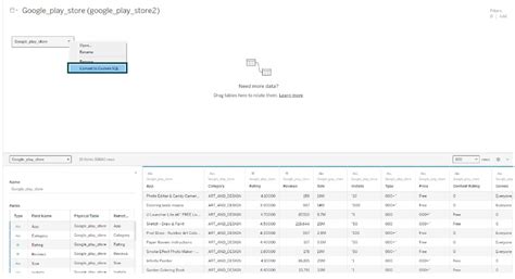 Image result for Custom SQL Tableau How to View Code