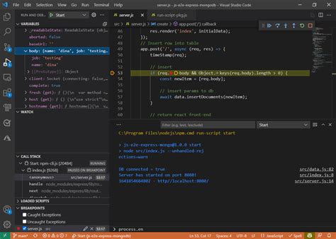 Image result for How Do You Definea Function in Node.js Visual Studio Code