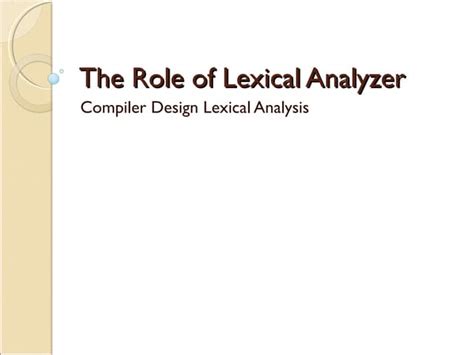 Toradh íomhá ar Classification of Parser in Compiler Design