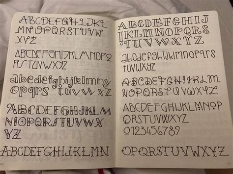 Hand Lettering Fonts