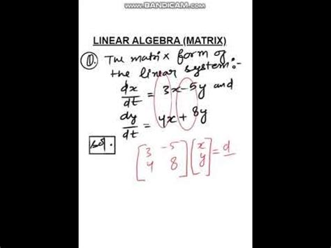 Image result for Matrix vs Equation Form Linear Program
