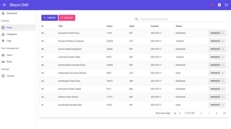 Image result for Blazor Blog Template