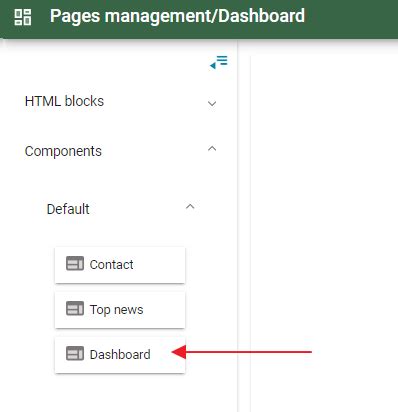 Image result for Create Dashboard in Existing Website