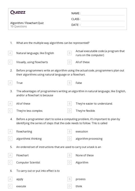 Algorithm Worksheet in Fun Way Class 8 に対する画像結果