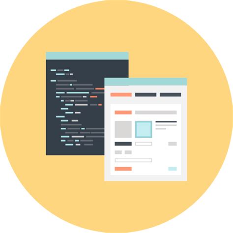 Image result for Front End Web Developer Circular Text Icon