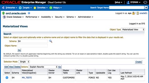 Image result for Oracle Materialized View Recompile Needed