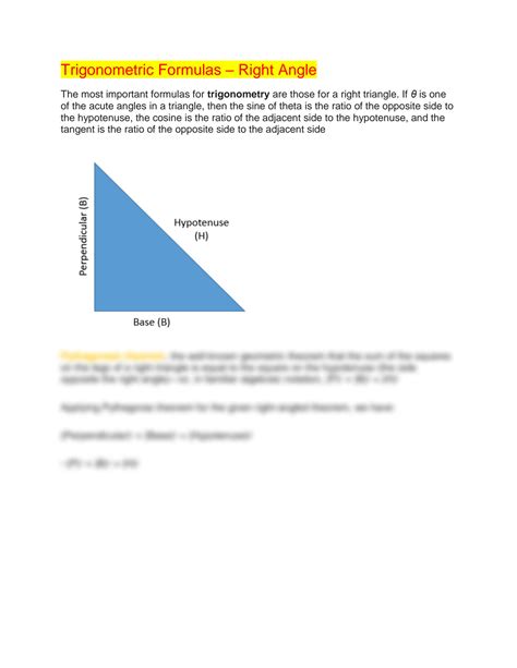 Image result for Trigo Formula Class 12