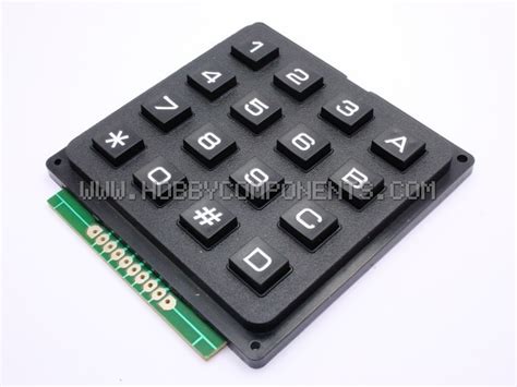 Image result for 4x4 Matrix Keypad Project