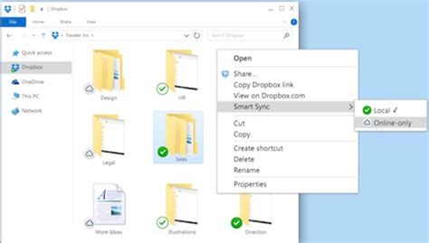 Image result for View Dropbox in File Explorer