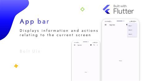 Image result for Flutter Menu Bar