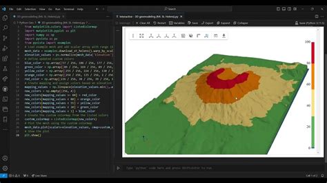 Python GeoPlot 3D Earth に対する画像結果