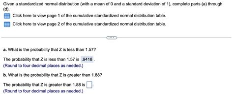 Afbeeldingsresultaten voor Cumulative Standardized Normal Distribution Table