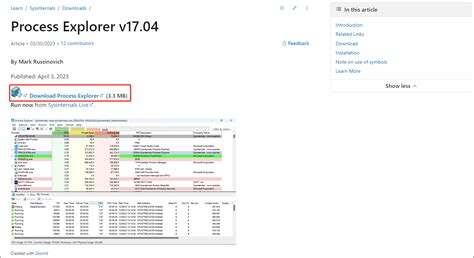 Afbeeldingsresultaten voor Download Process Explorer Windows 1.0