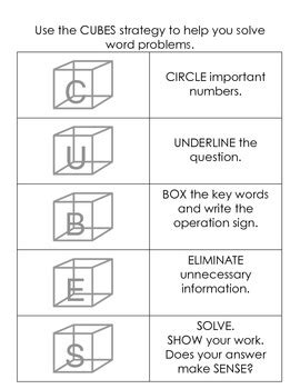 Image result for Word Problem Step Cubes