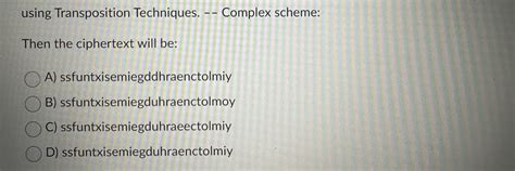 Toradh íomhá ar Complex Transposition