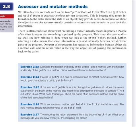 Image result for Beginner Accessor and Mutator Code Example
