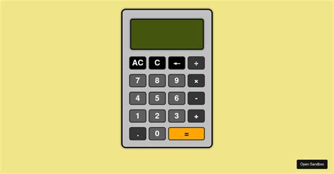 Image result for HTML/CSS JS Calculator