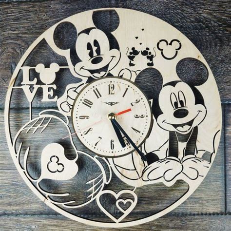 Image result for Home Made Mickey Mouse Wall Clock Ideas