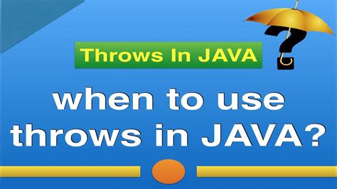 Image result for Java Throws