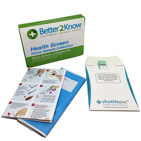 Toradh íomhá ar Bowel Cancer Testing Kit