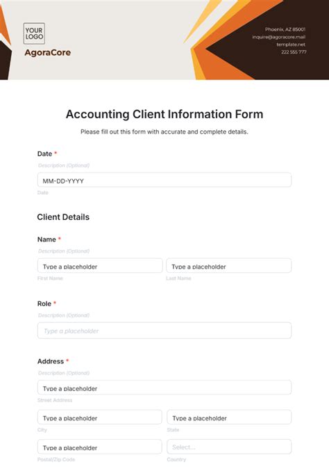 Image result for New Client Form