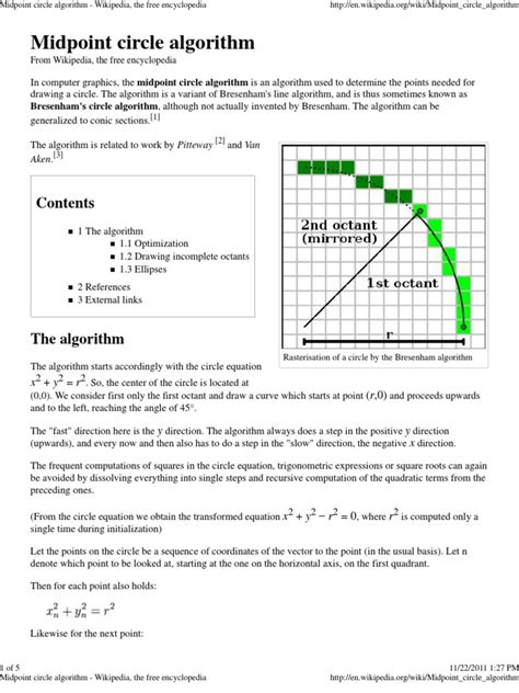 Image result for Circle Midpoint Scan Conversion Algorithm