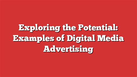 Digital Media in Advertising Terms に対する画像結果
