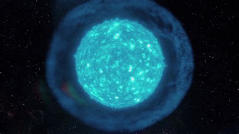 Toradh íomhá ar Blue Supergiant Star Exploding