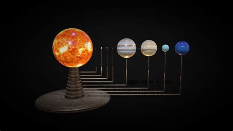 Image result for 3D Solar System Model