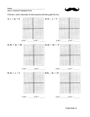 Image result for Solving Linear Equations in Standard Form Worksheet