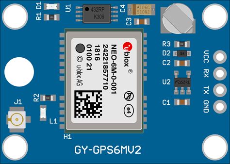 Image result for NEO-6M GPS Module Pinout