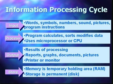 Image result for Computer Process the Information Meaning