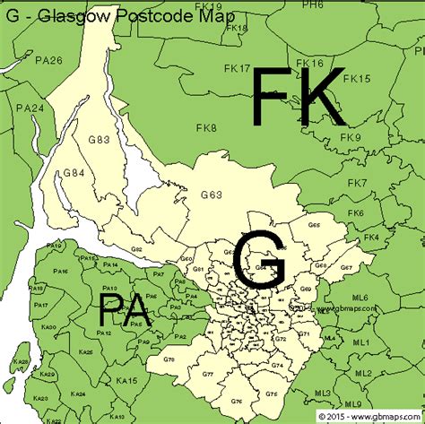 Glasgow Postcode Map に対する画像結果