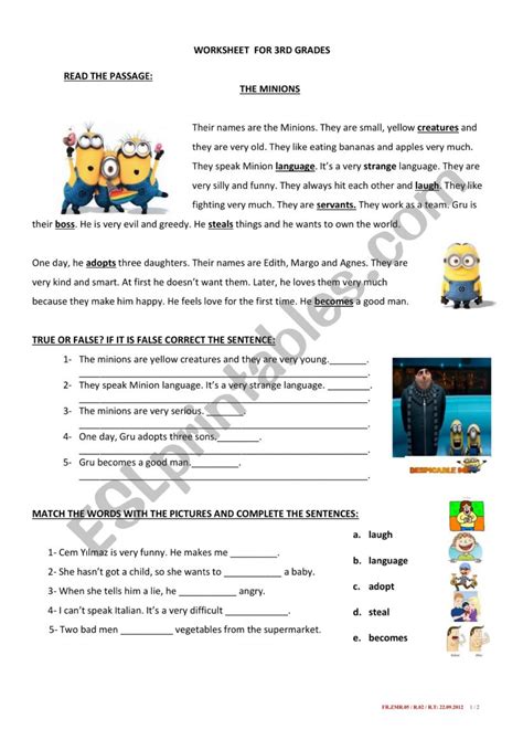 Image result for Reading Comprehension Worksheets Present Simple